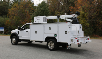 2018 Ford F550 Service Truck, STI Mechanics Body, 8600 Tiger Crane, Compressor, Diesel, 173k Miles full