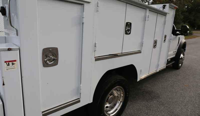 2018 Ford F550 Service Truck, STI Mechanics Body, 8600 Tiger Crane, Compressor, Diesel, 173k Miles full