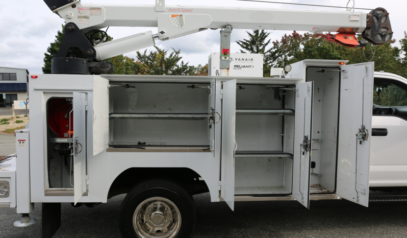 2018 Ford F550 Service Truck, STI Mechanics Body, 8600 Tiger Crane, Compressor, Diesel, 173k Miles full