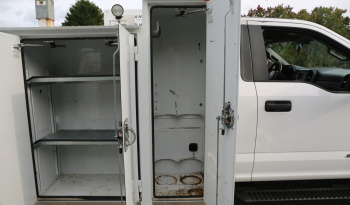 2018 Ford F550 Service Truck, STI Mechanics Body, 8600 Tiger Crane, Compressor, Diesel, 173k Miles full