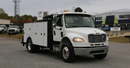 2014 Freightliner M2, 14′ Summit Service Body, Cummins ISC Diesel, Drawers, Compressor, Welder, 237k Miles