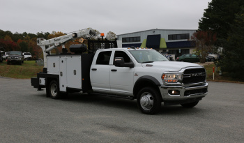 2024 Ram 5500 Service Truck, 4WD, Cummins Diesel, Crew Cab, Maintainer Mechanics Body, 84k Miles, Lincoln Welder full