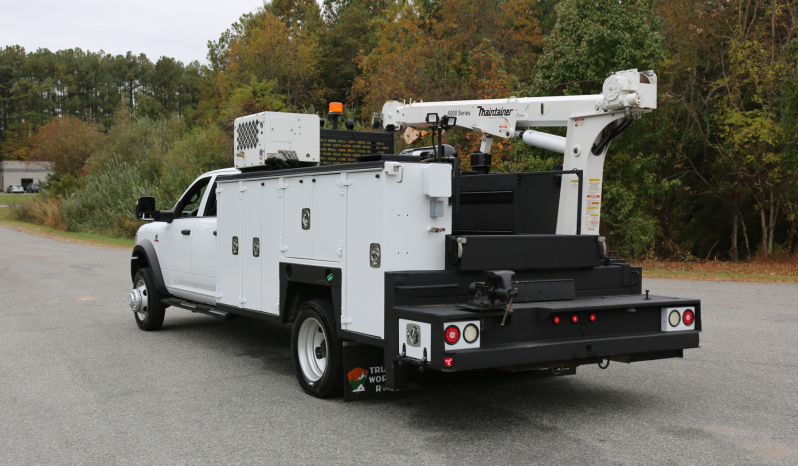 2024 Ram 5500 Service Truck, 4WD, Cummins Diesel, Crew Cab, Maintainer Mechanics Body, 84k Miles, Lincoln Welder full