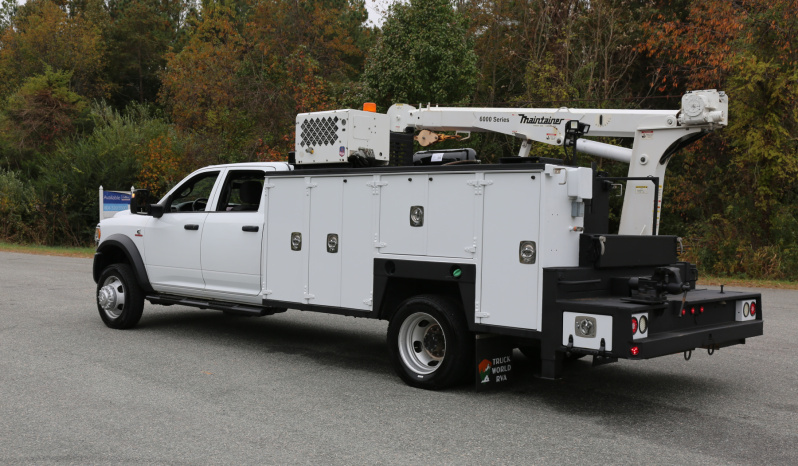 2024 Ram 5500 Service Truck, 4WD, Cummins Diesel, Crew Cab, Maintainer Mechanics Body, 84k Miles, Lincoln Welder full