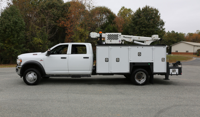 2024 Ram 5500 Service Truck, 4WD, Cummins Diesel, Crew Cab, Maintainer Mechanics Body, 84k Miles, Lincoln Welder full