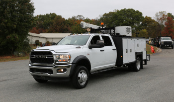 2024 Ram 5500 Service Truck, 4WD, Cummins Diesel, Crew Cab, Maintainer Mechanics Body, 84k Miles, Lincoln Welder full