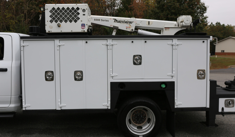 2024 Ram 5500 Service Truck, 4WD, Cummins Diesel, Crew Cab, Maintainer Mechanics Body, 84k Miles, Lincoln Welder full