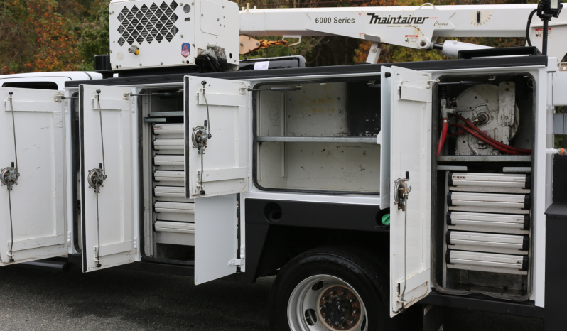 2024 Ram 5500 Service Truck, 4WD, Cummins Diesel, Crew Cab, Maintainer Mechanics Body, 84k Miles, Lincoln Welder full