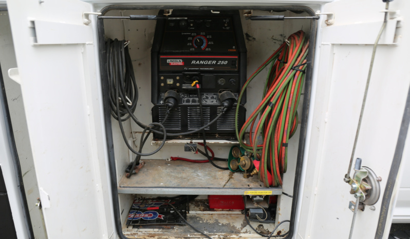 2024 Ram 5500 Service Truck, 4WD, Cummins Diesel, Crew Cab, Maintainer Mechanics Body, 84k Miles, Lincoln Welder full