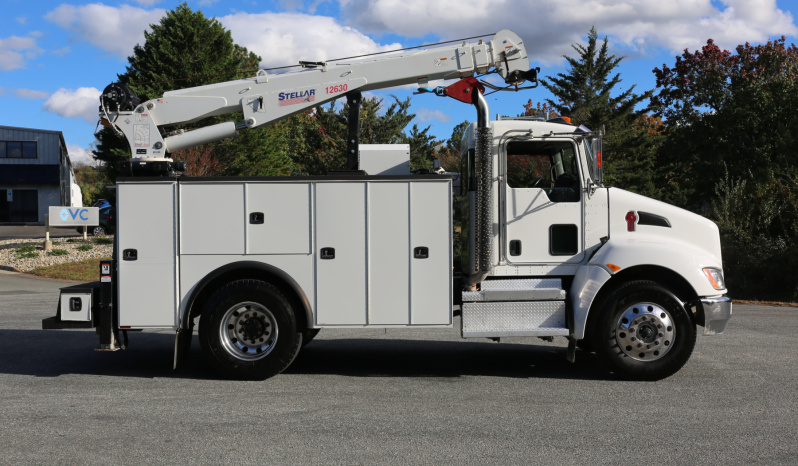 2022 Kenworth T270, 103k Miles, Stellar 12630 Crane, PX7 Diesel full