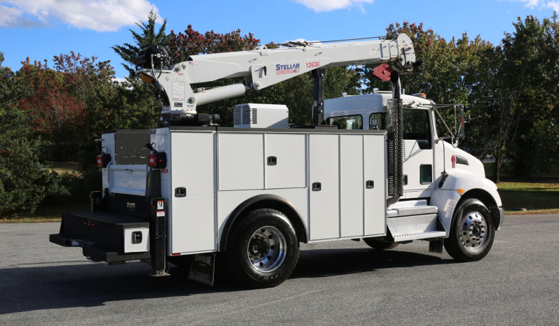 2022 Kenworth T270, 103k Miles, Stellar 12630 Crane, PX7 Diesel full