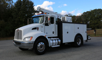 2022 Kenworth T270, 103k Miles, Stellar 12630 Crane, PX7 Diesel full