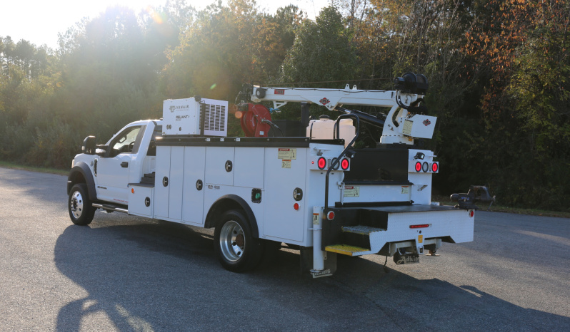 2020 Ford F550 IMT Mechanics Truck, 170k Miles, Diesel, Drawers, Compressor, Weld Deck, 7500-22 Crane full