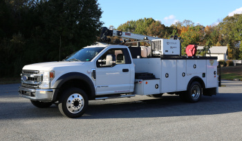 2020 Ford F550 IMT Mechanics Truck, 170k Miles, Diesel, Drawers, Compressor, Weld Deck, 7500-22 Crane full