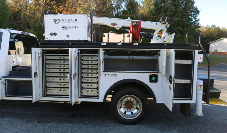 2020 Ford F550 IMT Mechanics Truck, 170k Miles, Diesel, Drawers, Compressor, Weld Deck, 7500-22 Crane full