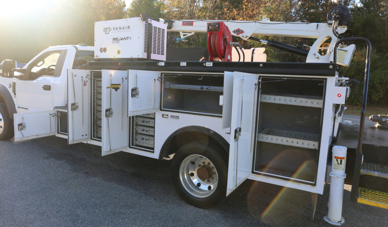 2020 Ford F550 IMT Mechanics Truck, 170k Miles, Diesel, Drawers, Compressor, Weld Deck, 7500-22 Crane full