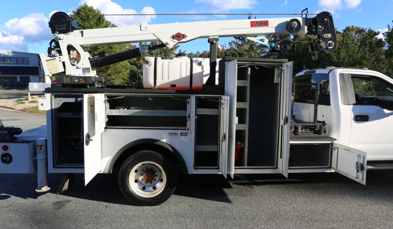 2020 Ford F550 IMT Mechanics Truck, 170k Miles, Diesel, Drawers, Compressor, Weld Deck, 7500-22 Crane full