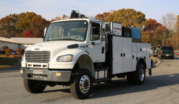 2013 Freightliner M2, 4×4, Cummins ISC Diesel, 6 Speed, 185k Miles, IMT 14′ Mechanics Body, 10,000-30 IMT Crane, Miller Welder full