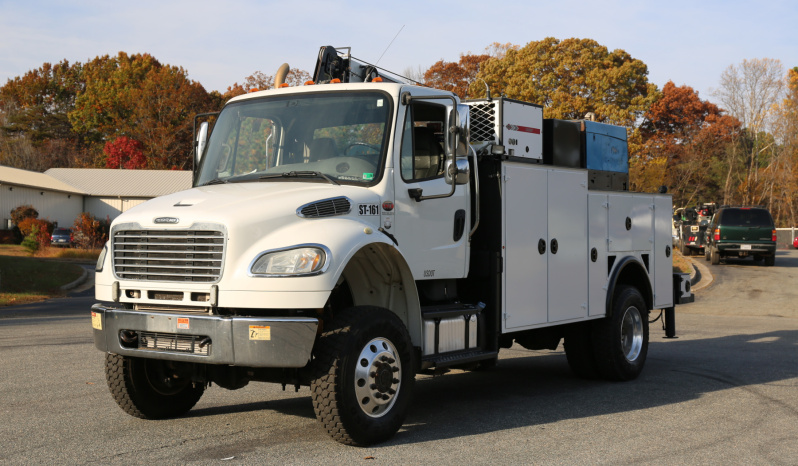 2013 Freightliner M2, 4×4, Cummins ISC Diesel, 6 Speed, 185k Miles, IMT 14′ Mechanics Body, 10,000-30 IMT Crane, Miller Welder full