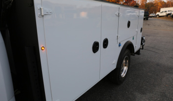 2022 Ford F600 Service Truck, Diesel, 105k Miles, 4WD, IMT 7500-22 Series Crane, Compressor, Drawers full