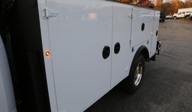 2022 Ford F600 Service Truck, Diesel, 105k Miles, 4WD, IMT 7500-22 Series Crane, Compressor, Drawers full