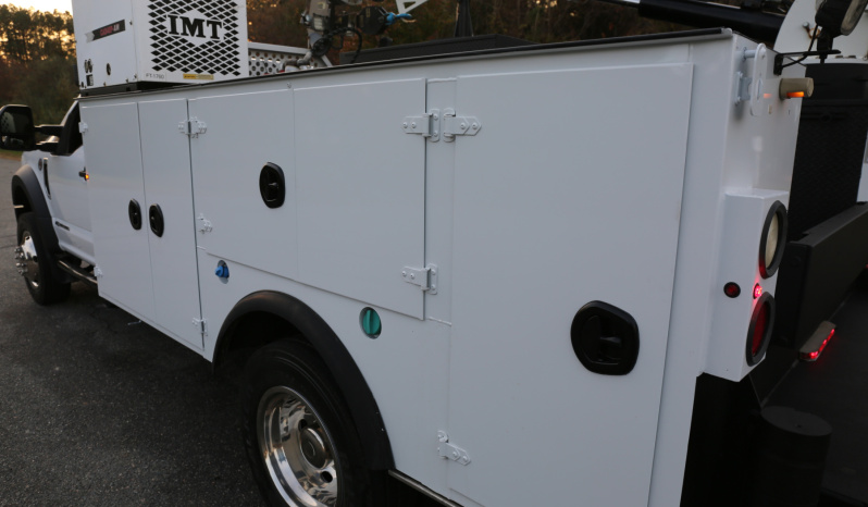 2022 Ford F600 Service Truck, Diesel, 105k Miles, 4WD, IMT 7500-22 Series Crane, Compressor, Drawers full