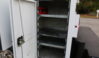 2022 Ford F600 Service Truck, Diesel, 105k Miles, 4WD, IMT 7500-22 Series Crane, Compressor, Drawers full