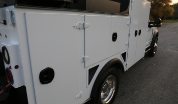 2022 Ford F600 Service Truck, Diesel, 105k Miles, 4WD, IMT 7500-22 Series Crane, Compressor, Drawers full