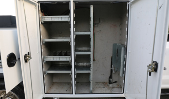 2022 Ford F600 Service Truck, Diesel, 105k Miles, 4WD, IMT 7500-22 Series Crane, Compressor, Drawers full