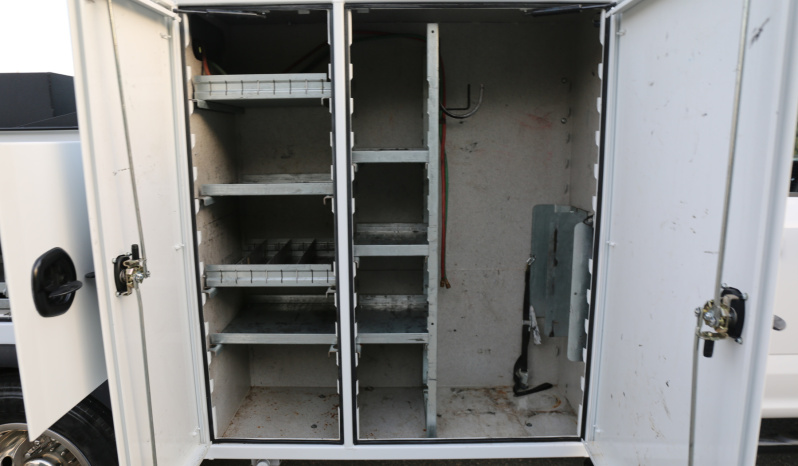 2022 Ford F600 Service Truck, Diesel, 105k Miles, 4WD, IMT 7500-22 Series Crane, Compressor, Drawers full