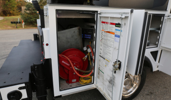 2022 Ford F600 Service Truck, Diesel, 105k Miles, 4WD, IMT 7500-22 Series Crane, Compressor, Drawers full