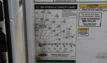 2022 Ford F600 Service Truck, Diesel, 105k Miles, 4WD, IMT 7500-22 Series Crane, Compressor, Drawers full