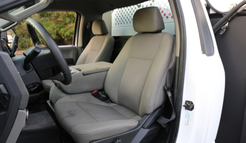 2022 Ford F600 Service Truck, Diesel, 105k Miles, 4WD, IMT 7500-22 Series Crane, Compressor, Drawers full