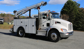 2022 Kenworth T270 Mechanics Truck, Stellar 12630 Crane, 103k Miles, Under CDL, Air Ride, PX7 Diesel full
