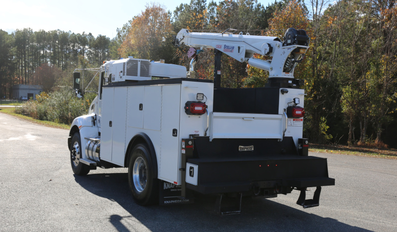 2022 Kenworth T270 Mechanics Truck, Stellar 12630 Crane, 103k Miles, Under CDL, Air Ride, PX7 Diesel full