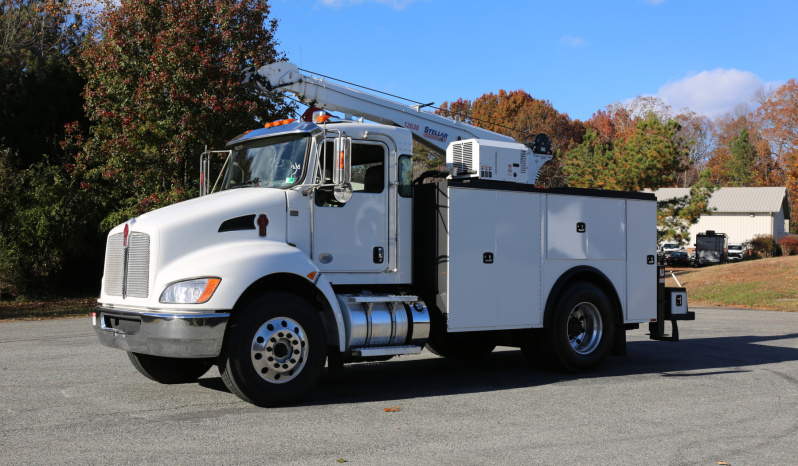 2022 Kenworth T270 Mechanics Truck, Stellar 12630 Crane, 103k Miles, Under CDL, Air Ride, PX7 Diesel full