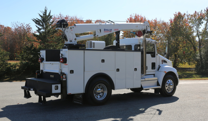 2022 Kenworth T270 Mechanics Truck, 150k Miles, Stellar 12630 Crane, Under CDL, Air Ride full