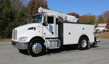 2022 Kenworth T270 Mechanics Truck, 150k Miles, Stellar 12630 Crane, Under CDL, Air Ride full