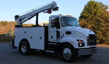 2023 Mack MD6 Service Truck, Stellar 12630 Crane, Cummins Diesel, 93k Miles, Under CDL full