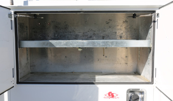 2021 Ford F600 Service Truck, 7.3 V8 Gas, 4WD, Stellar TMAX Aluminum Mechanics Body, 50k Miles, Stellar 7621 Crane full