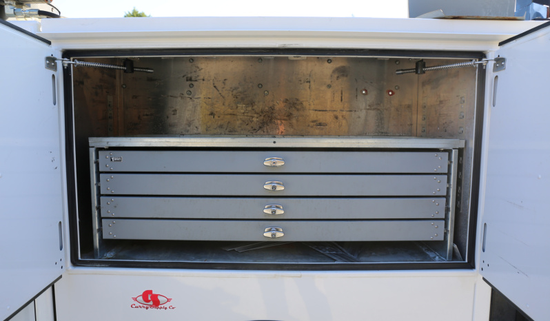 2021 Ford F600 Service Truck, 7.3 V8 Gas, 4WD, Stellar TMAX Aluminum Mechanics Body, 50k Miles, Stellar 7621 Crane full