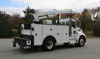 2022 Kenworth T270, Air Ride, PX7 Diesel, Under CDL, 127k Miles, Stellar 12630 Crane, 1 Owner full