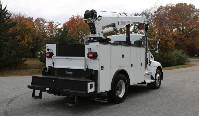 2022 Kenworth T270, Air Ride, PX7 Diesel, Under CDL, 127k Miles, Stellar 12630 Crane, 1 Owner full