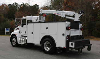 2022 Kenworth T270, Air Ride, PX7 Diesel, Under CDL, 127k Miles, Stellar 12630 Crane, 1 Owner full