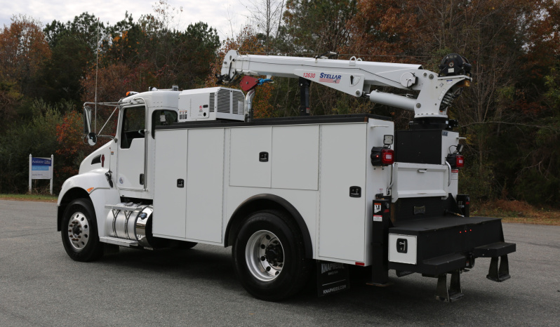 2022 Kenworth T270, Air Ride, PX7 Diesel, Under CDL, 127k Miles, Stellar 12630 Crane, 1 Owner full