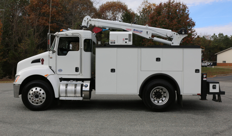 2022 Kenworth T270, Air Ride, PX7 Diesel, Under CDL, 127k Miles, Stellar 12630 Crane, 1 Owner full