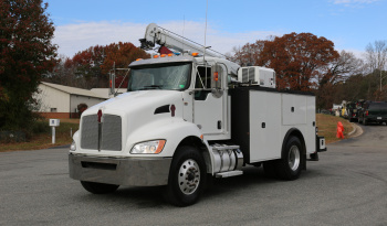2022 Kenworth T270, Air Ride, PX7 Diesel, Under CDL, 127k Miles, Stellar 12630 Crane, 1 Owner full