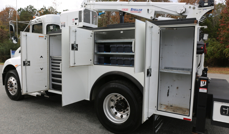 2022 Kenworth T270, Air Ride, PX7 Diesel, Under CDL, 127k Miles, Stellar 12630 Crane, 1 Owner full