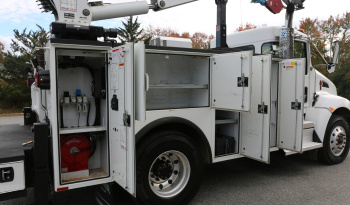 2022 Kenworth T270, Air Ride, PX7 Diesel, Under CDL, 127k Miles, Stellar 12630 Crane, 1 Owner full