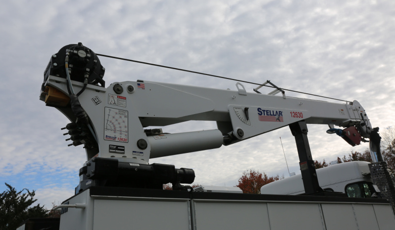 2022 Kenworth T270, Air Ride, PX7 Diesel, Under CDL, 127k Miles, Stellar 12630 Crane, 1 Owner full